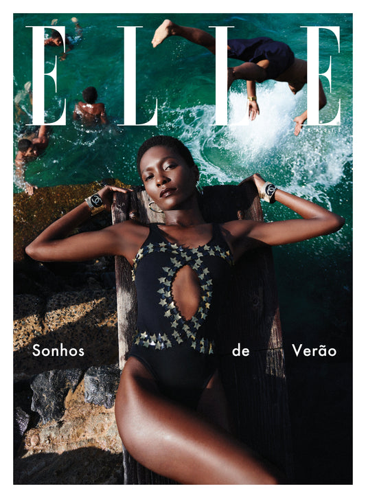 ELLE Impressa (dez/23) Vol 14 - Capa Maiô com Estrelas