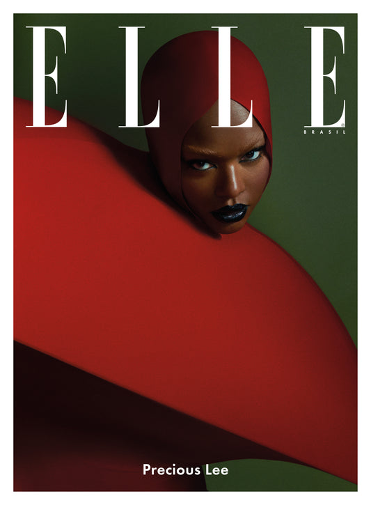 ELLE Impressa (set/23) Vol 13 - Capa Precious Lee Vermelho