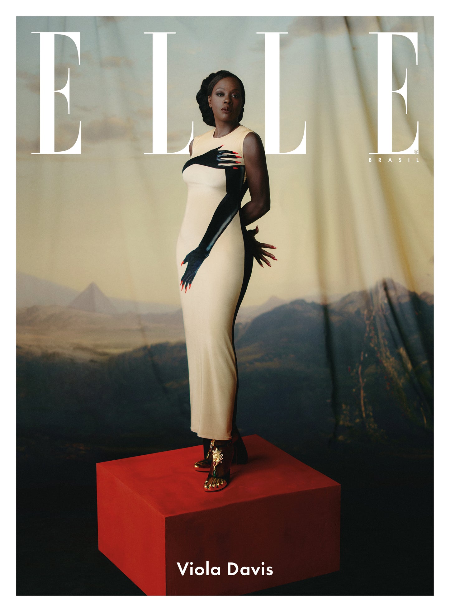 ELLE Impressa - Volume 9 - Capa Viola Davis Vestido (set/22)