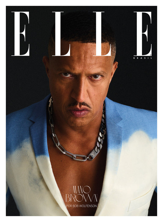 ELLE impressa - Volume 3 - Capa Mano Brown