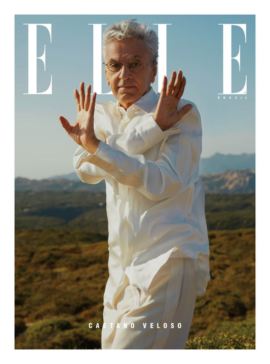 ELLE Impressa - Volume 5 - Capa Caetano Veloso (pose)